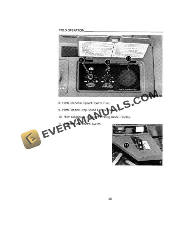 Case 7110E, 7120E Tractor Operator Manual 9-15022 PDF 5 Case 7110E, 7120E Tractor Operator Manual 9-15022 PDF - Image 3