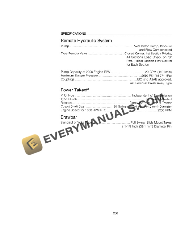 Case 7130, 7140, 7150 Tractor Operator Manual 9-12943 PDF 7 Case 7130, 7140, 7150 Tractor Operator Manual 9-12943 PDF - Image 5