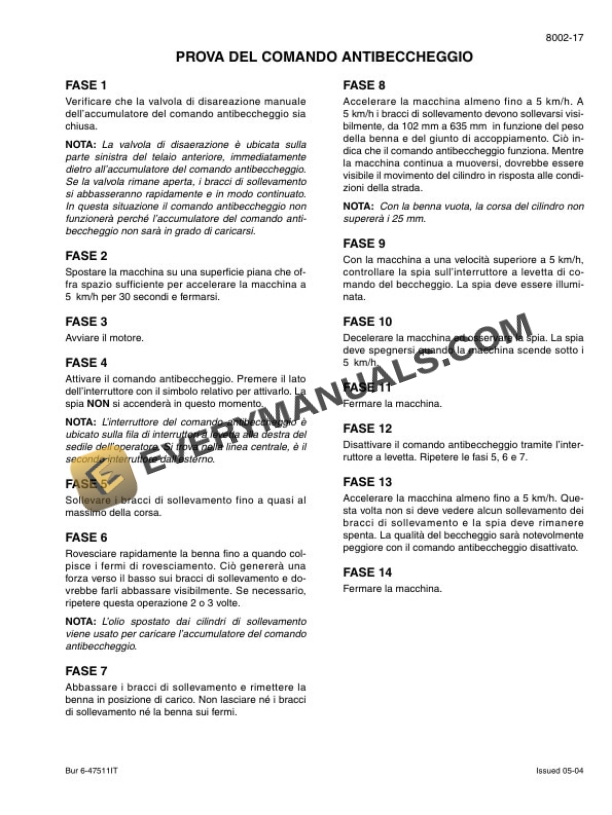 Case 721D Loader Repair Manual 6-47281 IT PDF 7 Case 721D Loader Repair Manual 6-47281 IT-5