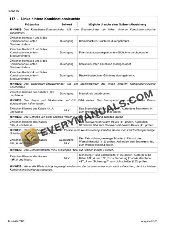 Case 721D Loader Service Manual 6-47281 DE-2