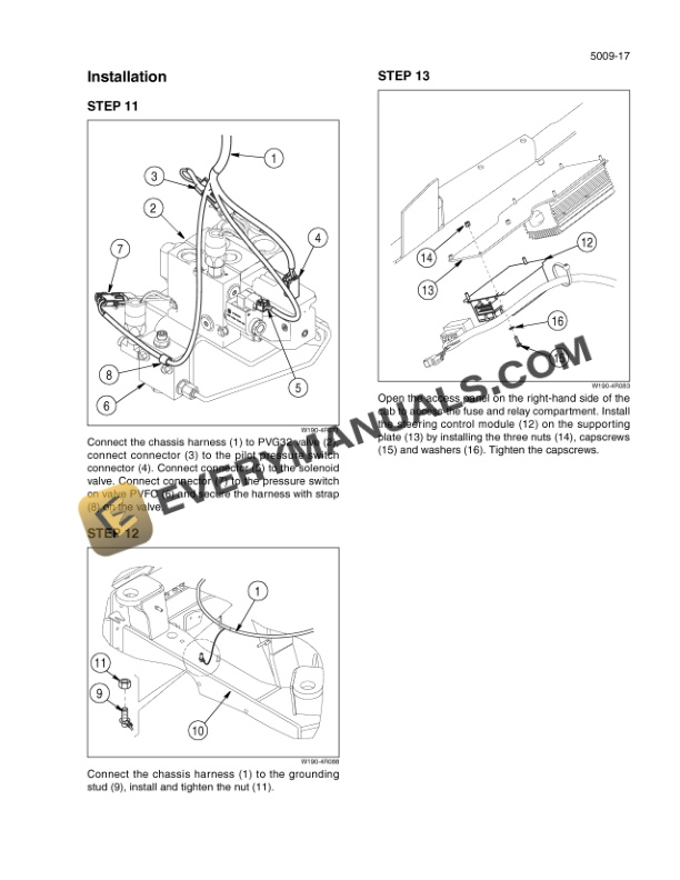 Case 721E Tier 3 Wheel Loader Service Manual 84243980-3
