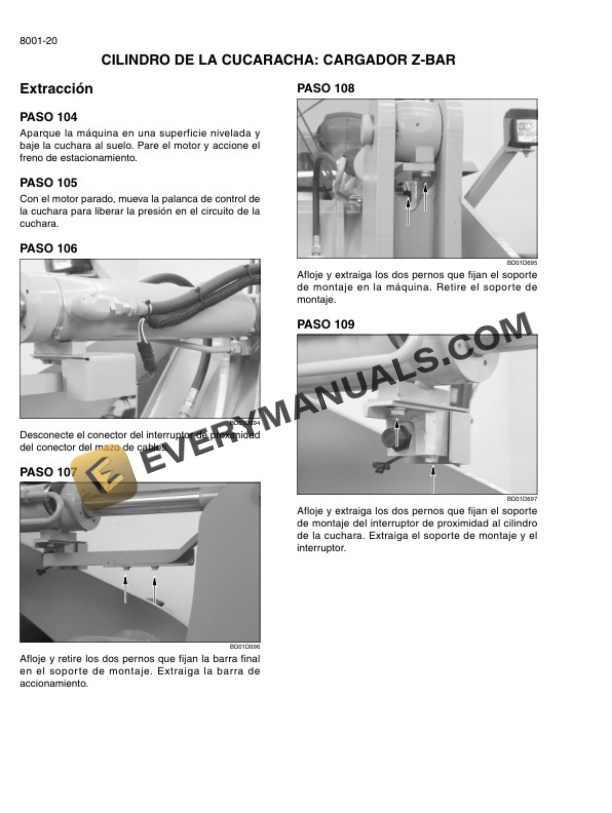 Case 721F Tier 4 Wheel Loader Repair Manual 84527025 ES-5