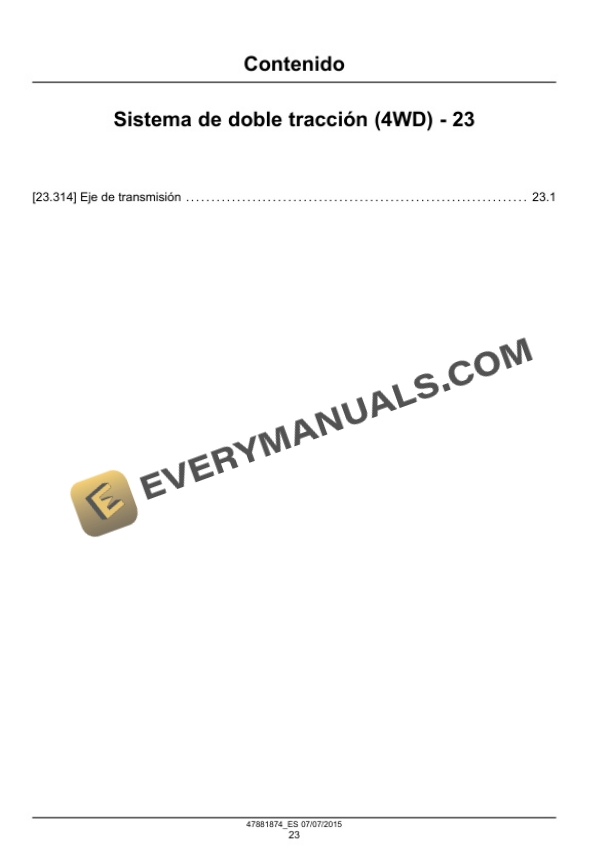 Case 721F Tier 4B Wheel Loader Service Manual 47881874 ES PDF 4 Case 721F Tier 4B Wheel Loader Service Manual 47881874 ES PDF - Image 2