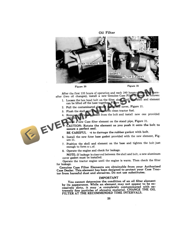 Case 730, 830 Wheel Tractor Operator Manual 9-852-2