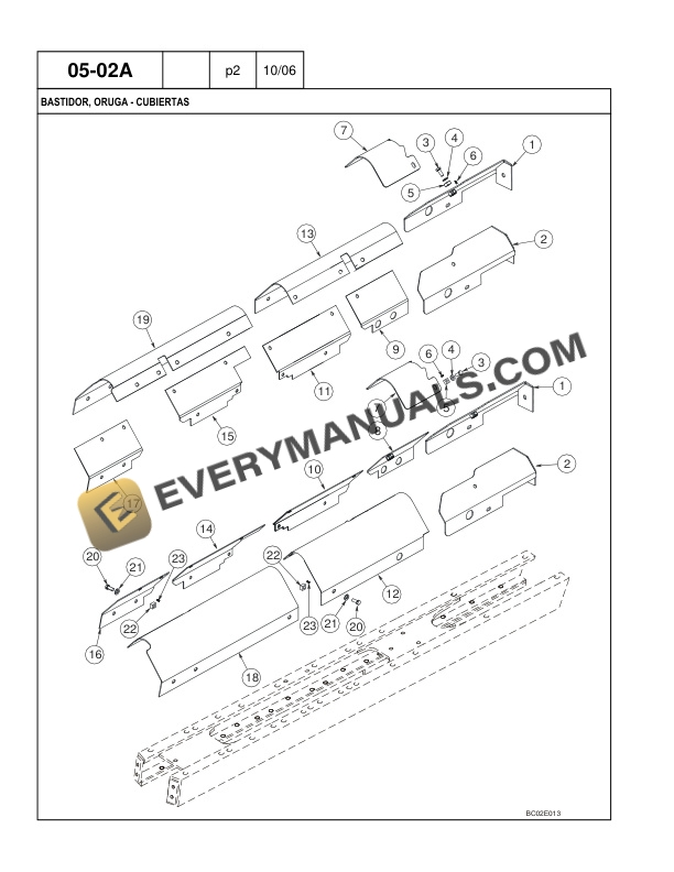 Case 750K Series 3 Crawler Dozer Parts Catalog 87364210NA PDF 7 Case 750K Series 3 Crawler Dozer Parts Catalog 87364210NA PDF - Image 5