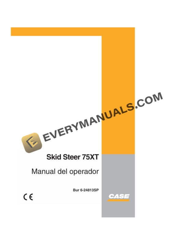 Case 75XT Skid Steer Loader Operator Manual 6-24813SP PDF 3 Case 75XT Skid Steer Loader Operator Manual 6-24813SP PDF