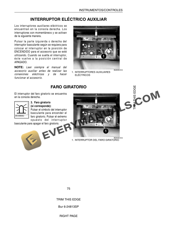 Case 75XT Skid Steer Loader Operator Manual 6-24813SP PDF 5 Case 75XT Skid Steer Loader Operator Manual 6-24813SP PDF - Image 3