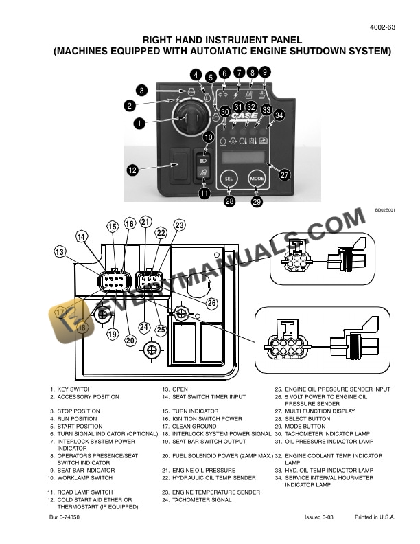 Case 75XT Skid Steer Service Manual 7-11463-2