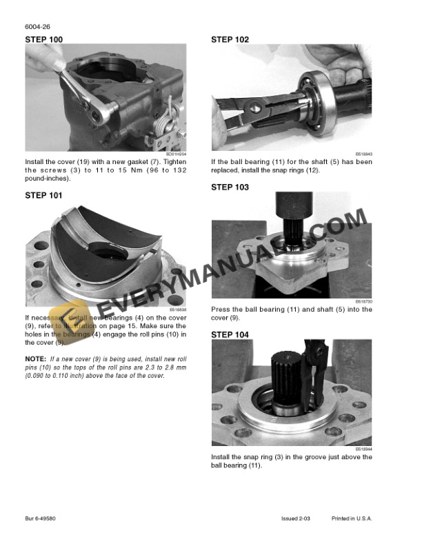 Case 75XT Skid Steer Service Manual 7-11463-3