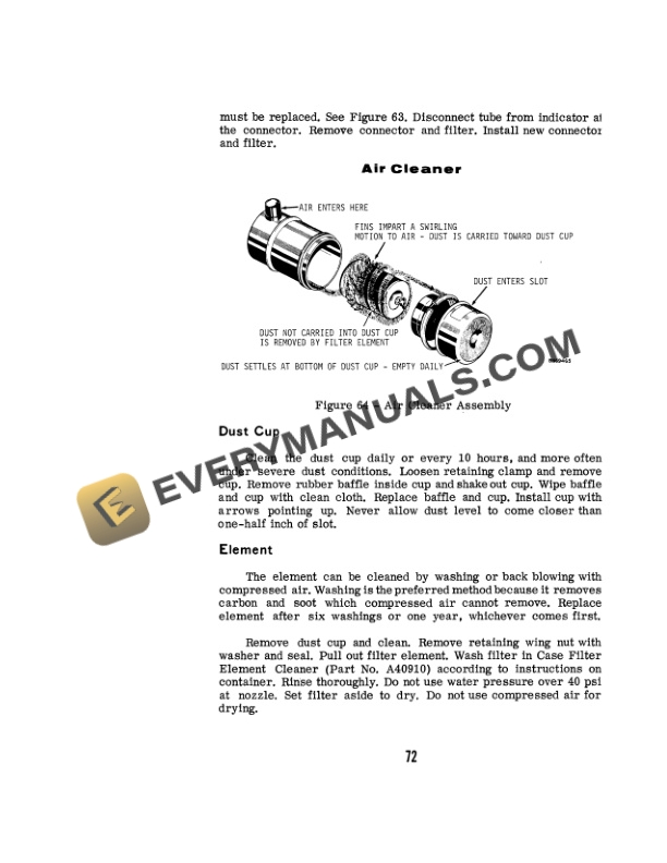 Case 780 CK Loader Backhoe Operator Manual 9-4233-4