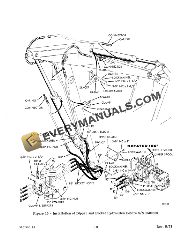 Case 780 CK Loader Backhoe Service Manual 9-71439-3