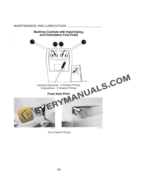 Case 780C Loader Backhoe Operator Manual 9-12910-4