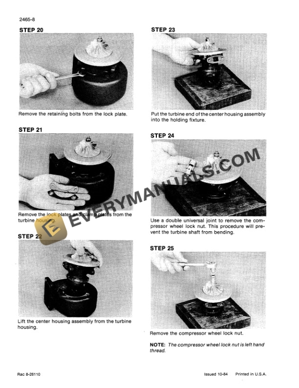 Case 780C Loader Backhoe Service Manual 8-44650-R1-2