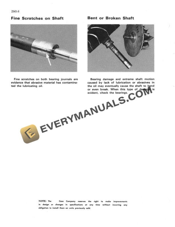 Case 780D Loader Backhoe Service Manual 8-72823-2