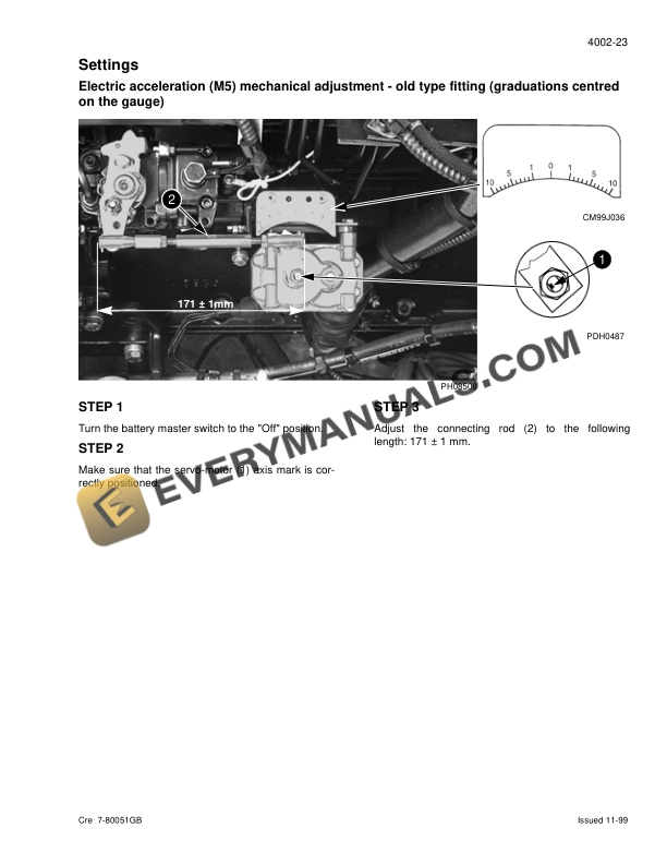 Case 788, 988 Hydraulic Excavator Schematic Set 7-80403GB-5