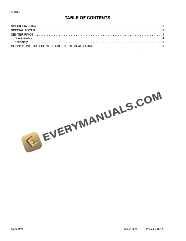 Case 821E Tier 3 Wheel Loader Service Manual 84299244-3