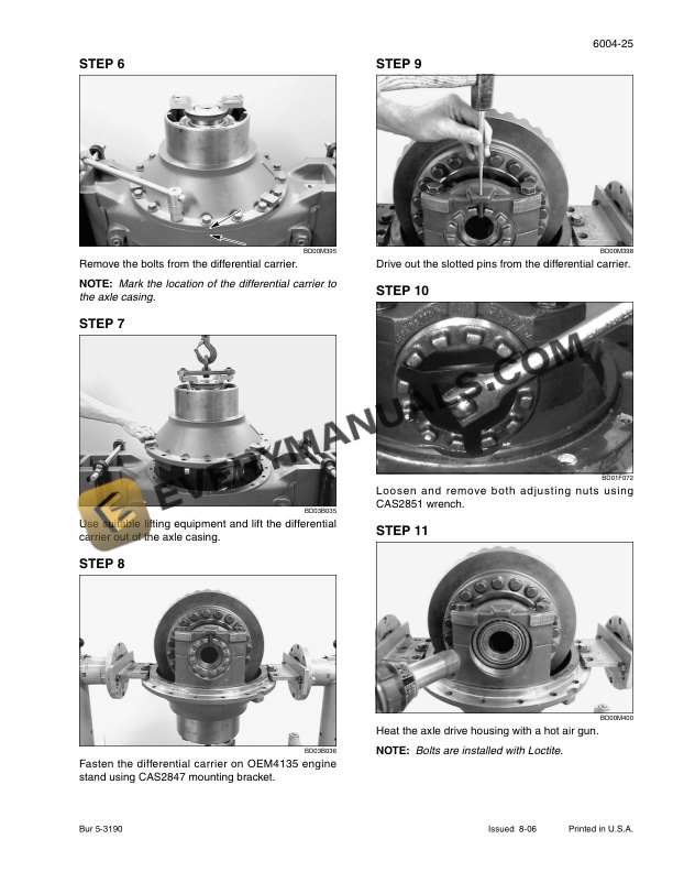 Case 821E Tier 3 Wheel Loader Service Manual 84299244-4