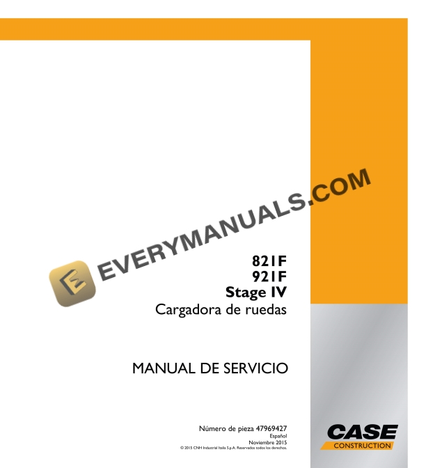 case 821f 921f stage iv wheel loader service manual 47969427 es 1