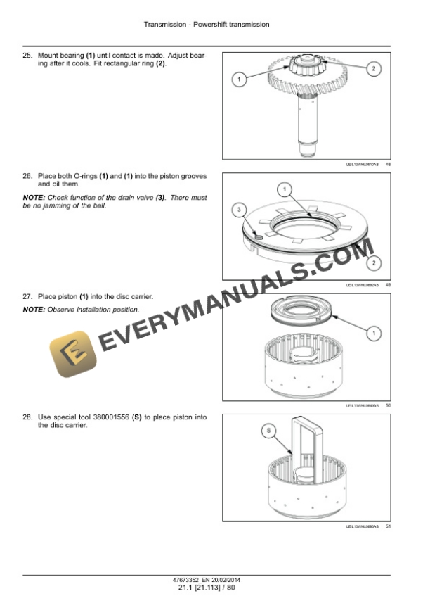 Case 821F, 921F Tier 4B (Final) Wheel Loader Service Manual 47680550 PDF 7 Case 821F, 921F Tier 4B (Final) Wheel Loader Service Manual 47680550 PDF - Image 5