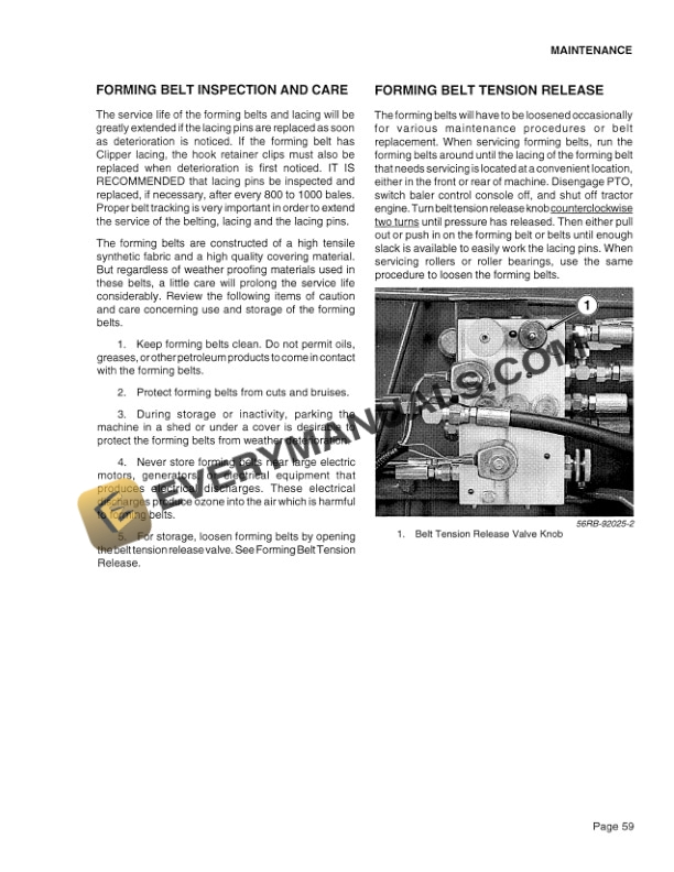 Case 8455, 8465 Round Baler with Tractor Hydraulic Operator Manual 9-22858 PDF 6 Case 8455, 8465 Round Baler with Tractor Hydraulic Operator Manual 9-22858 PDF - Image 4