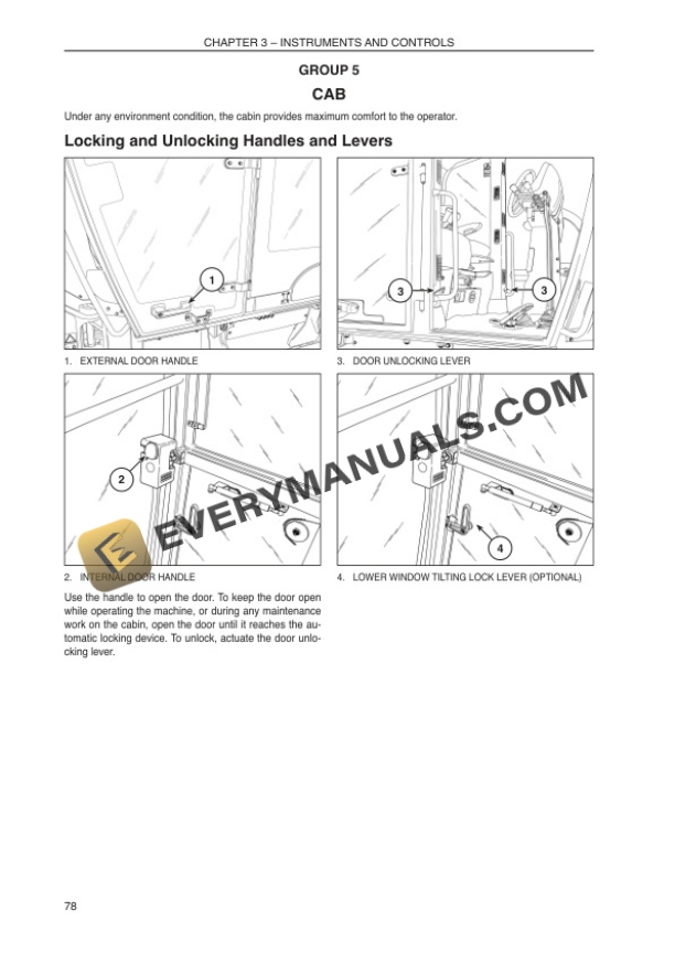 Case 845B, 865B, 885B Grader Operator Manual 84300294 PDF 5 Case 845B, 865B, 885B Grader Operator Manual 84300294 PDF - Image 3