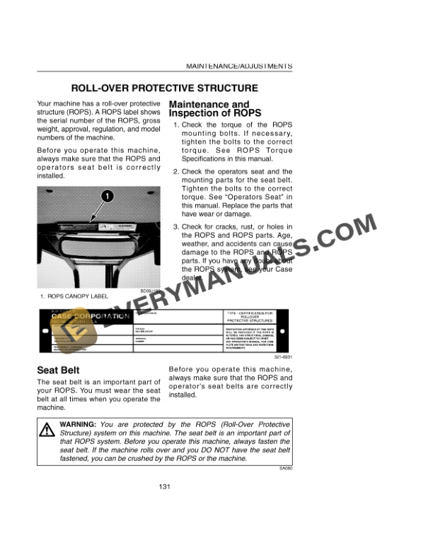 Case 850H Crawler Operator Manual 6-21940 PDF 7 Case 850H Crawler Operator Manual 6-21940 PDF - Image 5