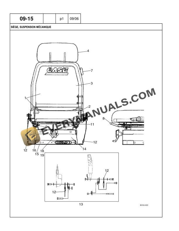 Case 850K Series 3 Crawler Dozer Parts Catalog 87364213NA PDF 6 Case 850K Series 3 Crawler Dozer Parts Catalog 87364213NA PDF - Image 4