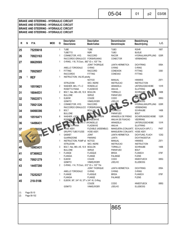 Case 865 Tier 3 AWD Grader Parts Catalog 71114039 NA PDF 4 Case 865 Tier 3 AWD Grader Parts Catalog 71114039 NA PDF - Image 2
