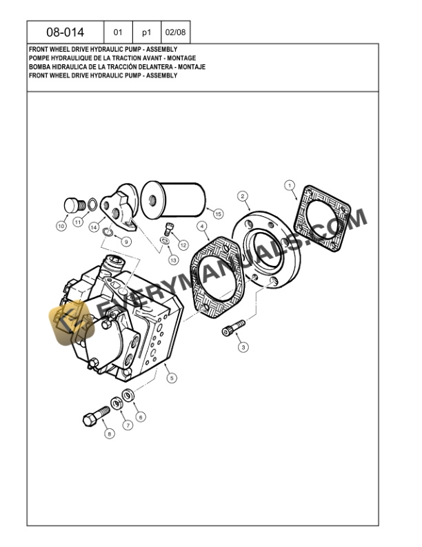 Case 865 Tier 3 AWD Grader Parts Catalog 71114039 NA PDF 5 Case 865 Tier 3 AWD Grader Parts Catalog 71114039 NA PDF - Image 3