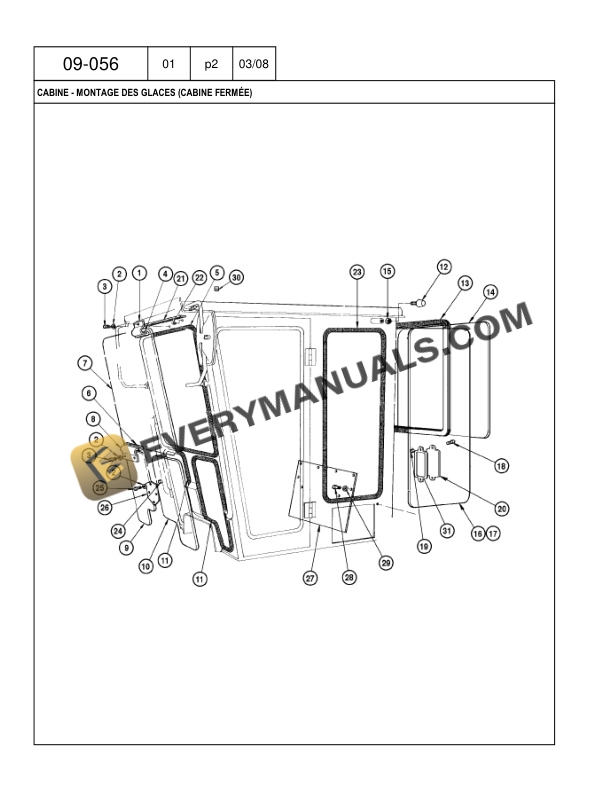 Case 865 VHP Tier 3 Grader Parts Catalog 71114167 NA PDF 6 Case 865 VHP Tier 3 Grader Parts Catalog 71114167 NA PDF - Image 4