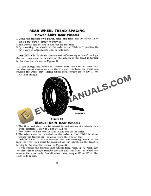 Case 870 Series Tractor Operator Manual 9-4401.-4