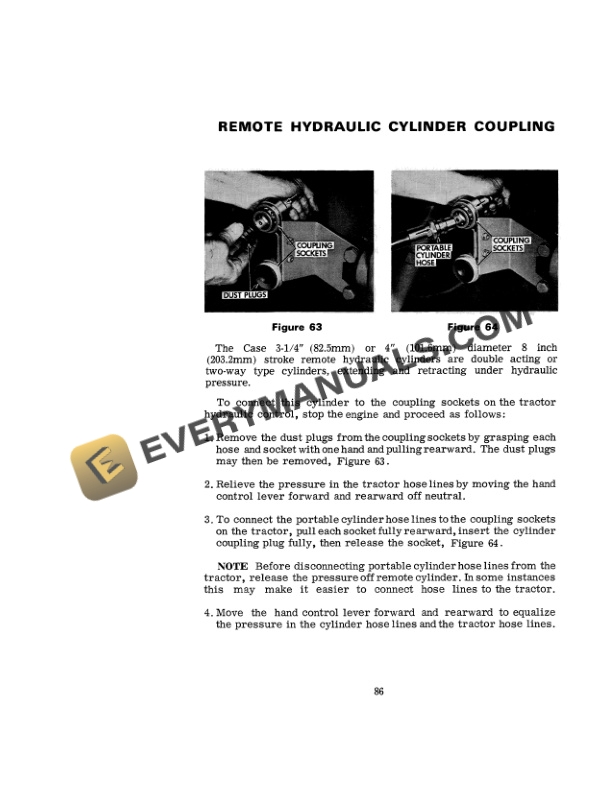 Case 870 Tractor Operator Manual 9-4671. PDF 6 Case 870 Tractor Operator Manual 9-4671. PDF - Image 4