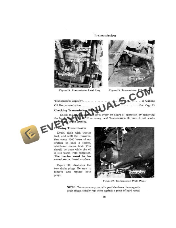 Case 880B Series Wheel Tractor Operator Manual 9-433-2