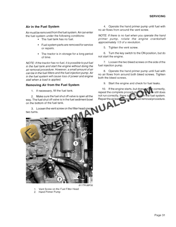 Case 8825, 8825HP Windrower Tractor Operator Manual 6-4450.-3