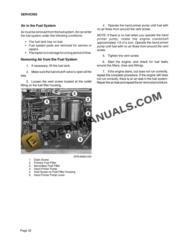 Case 8850 HP Windrower Tractor Operator Manual 9-25415-3