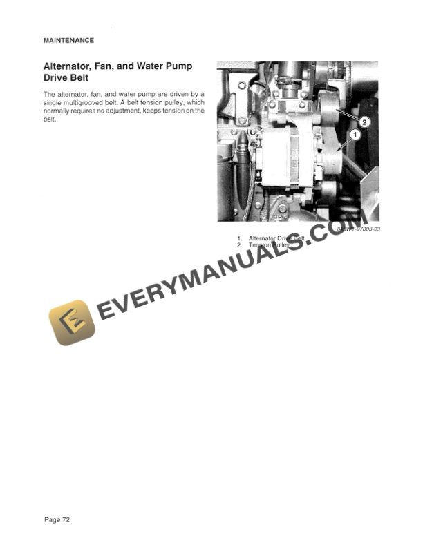 Case 8880 Windrower Tractor Operator Manual 6-4441.-4