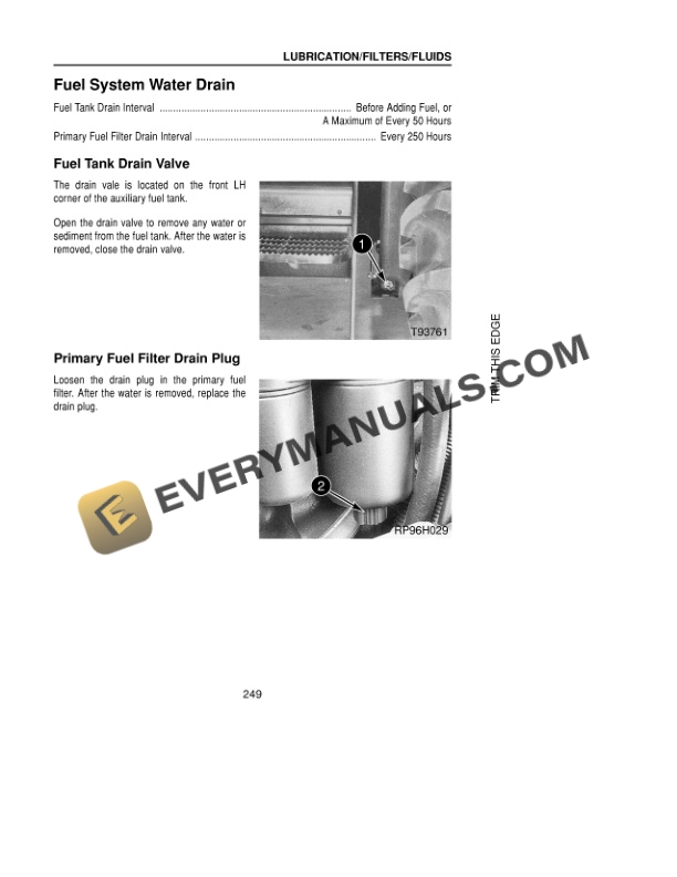 Case 8930, 8940, 8950 Tractor Operator Manual 9-29012 PDF 7 Case 8930, 8940, 8950 Tractor Operator Manual 9-29012 PDF - Image 5