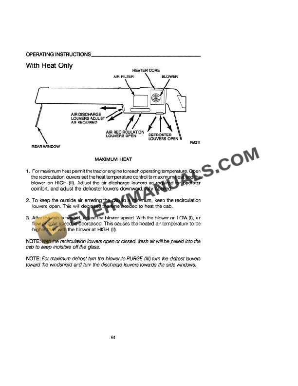 Case 895, 995 Tractor Operator Manual 9-18860 PDF 5 Case 895, 995 Tractor Operator Manual 9-18860 PDF - Image 3