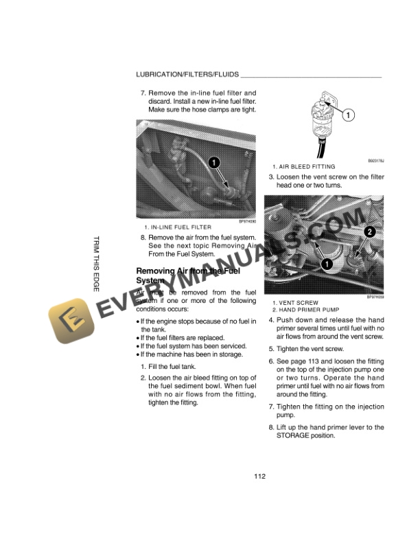 Case 9030B Excavator Operator Manual 9-25831NA-4