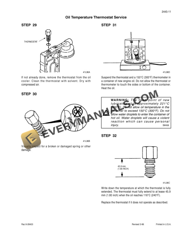 Case 9045B Excavator Service Manual 7-11401-2