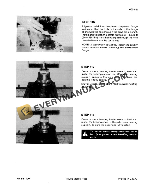 Case 9100, 9200 Series Tractor Service Manual 8-81919-4