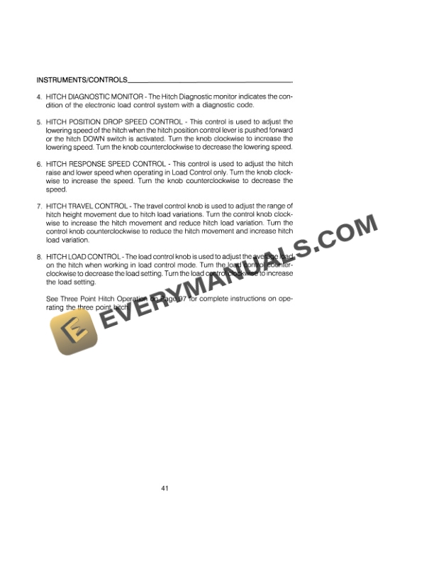 Case 9110, 9130 Tractor Operator Manual 9-15290 PDF 4 Case 9110, 9130 Tractor Operator Manual 9-15290 PDF - Image 2