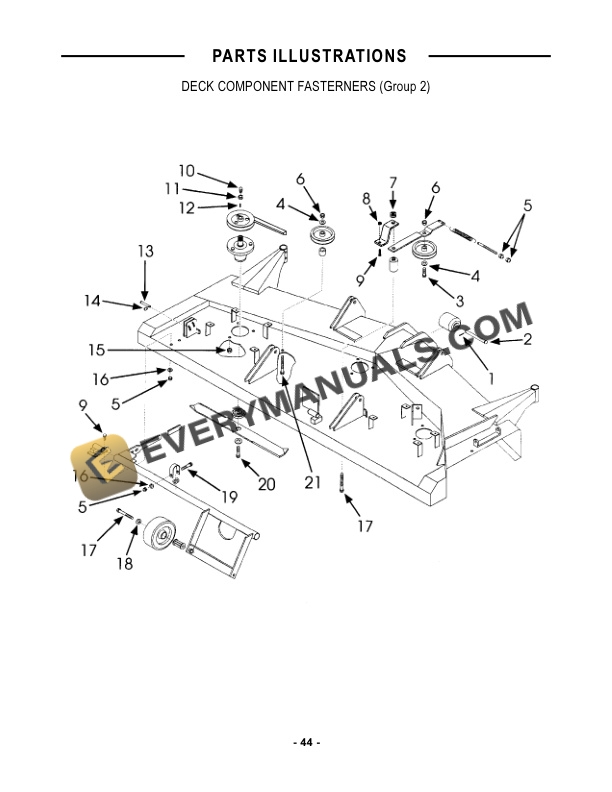 Case 914A 60in and 72in Mid-Mount Side Discharge Direct Drive Mower for D(DX) 25, 29, 33 Tractor Operator Manual 86620799 PDF 7 Case 914A 60in and 72in Mid-Mount Side Discharge Direct Drive Mower for D(DX) 25, 29, 33 Tractor Operator Manual 86620799 PDF - Image 5