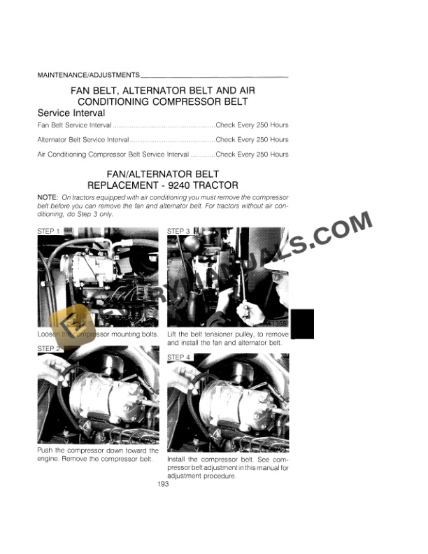 Case 9240, 9260 Tractor Operator Manual 9-18502 PDF 7 Case 9240, 9260 Tractor Operator Manual 9-18502 PDF - Image 5