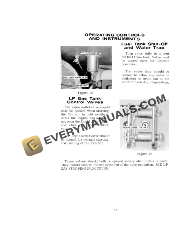 Case 930 Comfort King Western Special Wheel Tractor Operator Manual 9-1611-3