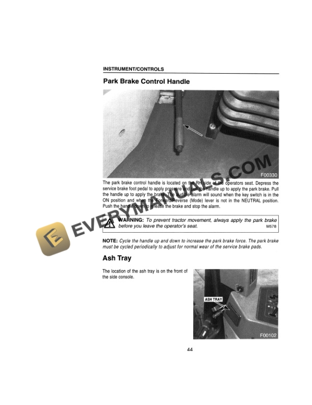 Case 9310, 9330 Tractor Operator Manual 9-27732 PDF 4 Case 9310, 9330 Tractor Operator Manual 9-27732 PDF - Image 2