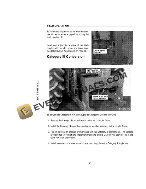 Case 9370, 9380 Tractor Operator Manual 9-26050-3