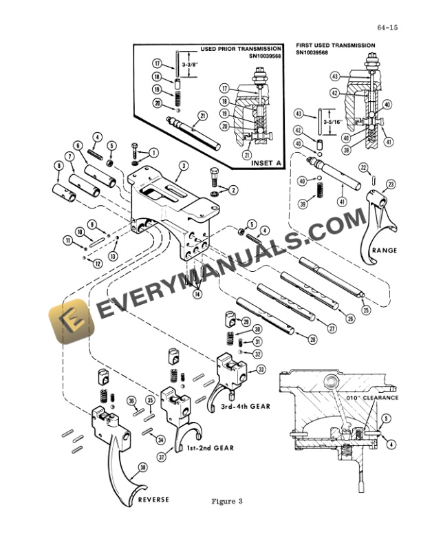 Case 970, 1070 Tractor Service Manual 9-79333-4