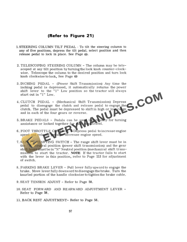 Case 970 Tractor Operator Manual 9-4022. PDF 5 Case 970 Tractor Operator Manual 9-4022. PDF - Image 3