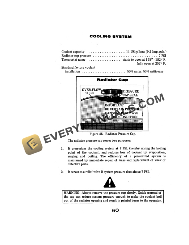 Case 980 Excavator Operator Manual 9-4542-4